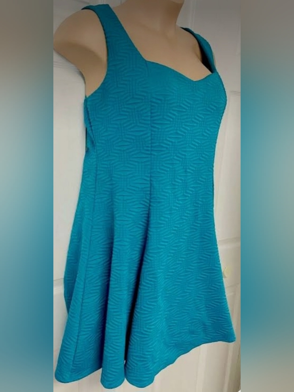Torrid - Bright Blue Sleeveless Midi Dress